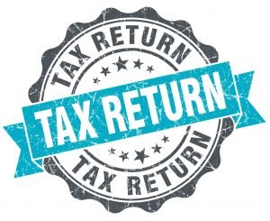 tax return stamp